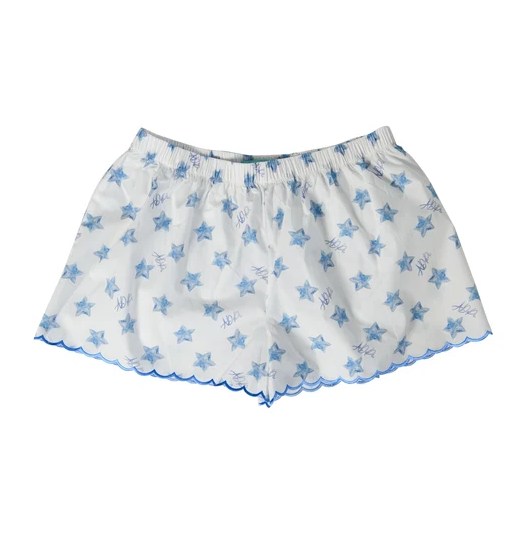 Sorority Stars Sleep Shorts Greek in Alpha Delta Pi at Wrapsody