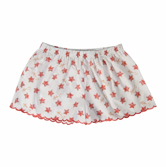 Sorority Stars Sleep Shorts Greek in Alpha Omicron Pi at Wrapsody