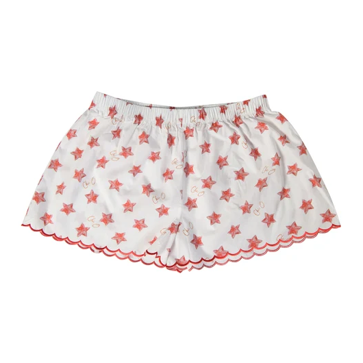 Sorority Stars Sleep Shorts Greek in Chi Omega at Wrapsody