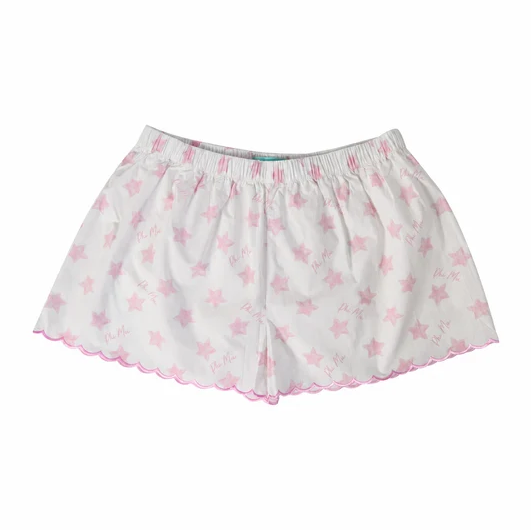 Sorority Stars Sleep Shorts Greek in Phi Mu at Wrapsody