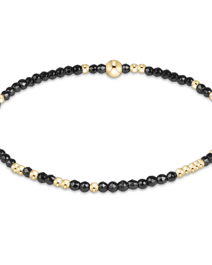 Enewton Faceted Hematite Hope Unwritten 2mm Bracelet