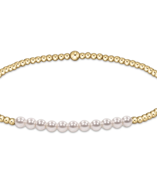 Enewton Bliss 2mm Bracelet - Multiple Colors Bracelets in Pearl at Wrapsody