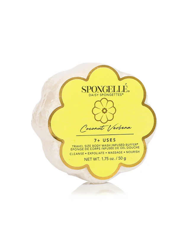 Spongelle Daisy Spongette 1.75oz Bath & Body in Coconut Verbena at Wrapsody