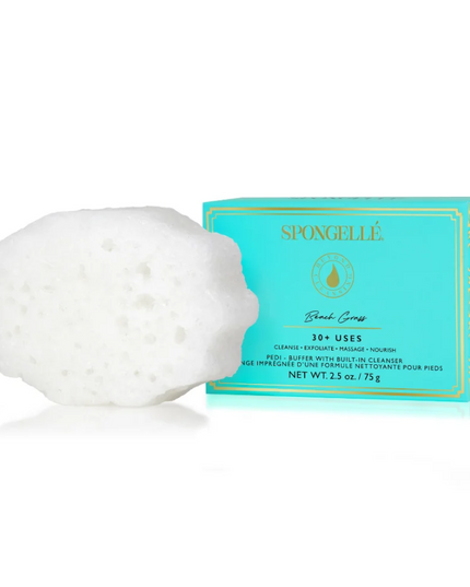 Spongelle Pedi Buffer Bath & Body in Beach Glass at Wrapsody