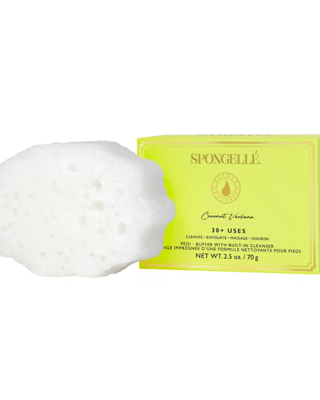 Spongelle Pedi Buffer Bath & Body in Coconut Verbena at Wrapsody