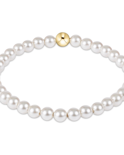 Extends Classic 5mm Pearl Bead Bracelet