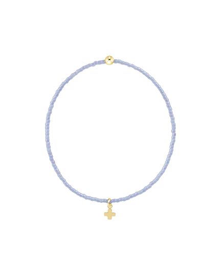 Enewton Hope Classic Signature Cross Charm Bracelet Ocean Mist Bracelets in at Wrapsody