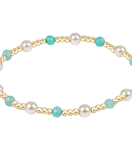 Enewton Pearl Sincerity 4mm Bracelet Amazonite Bracelets in at Wrapsody