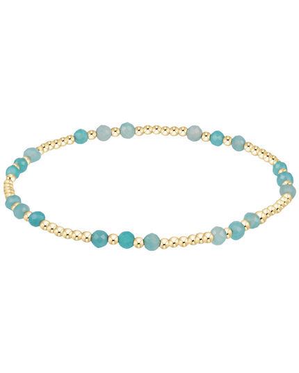 Enewton Gemstone Joy 3mm Bracelet Amazonite Bracelets in at Wrapsody