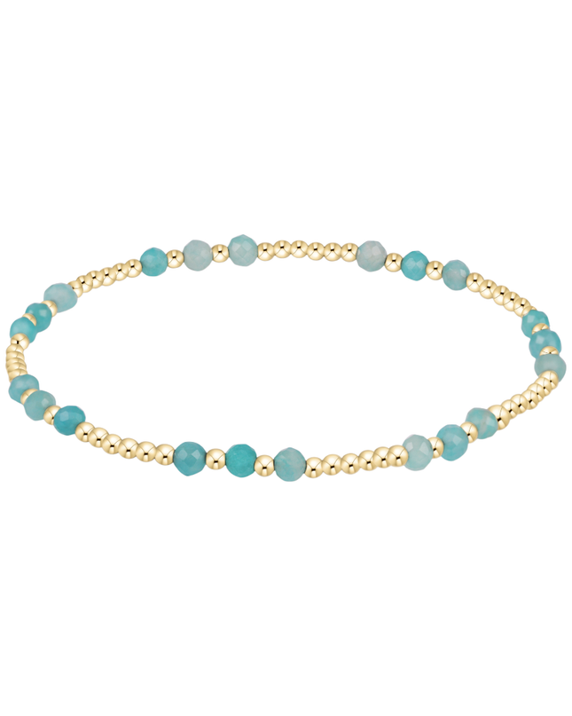 Enewton Gemstone Joy 3mm Bracelet Amazonite Bracelets in at Wrapsody