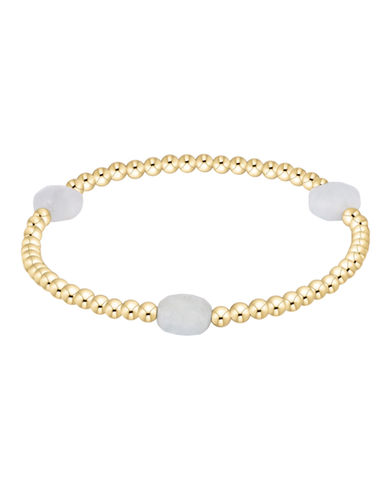 Enewton Admire 3mm Bracelet Aquamarine Bracelets in at Wrapsody
