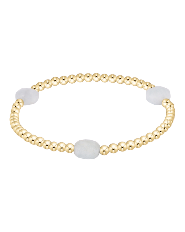 Enewton Admire 3mm Bracelet Aquamarine Bracelets in at Wrapsody