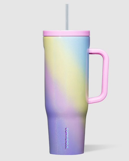 Corkcicle Cruiser 40oz Rainbow Unicorn Drinkware in  at Wrapsody