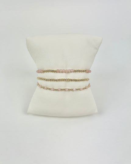 Enewton Gemstone Gold Pink Opal Bracelet Stack Bracelets in at Wrapsody