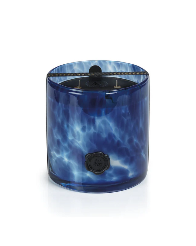 Opal Glass Sea Salt & Coastal Mist 3-Wick Candle Candles in at Wrapsody