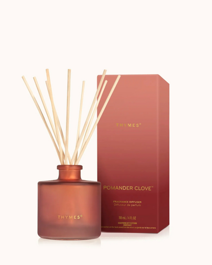 Thymes Petite Reed Diffuser - Pomander Clove