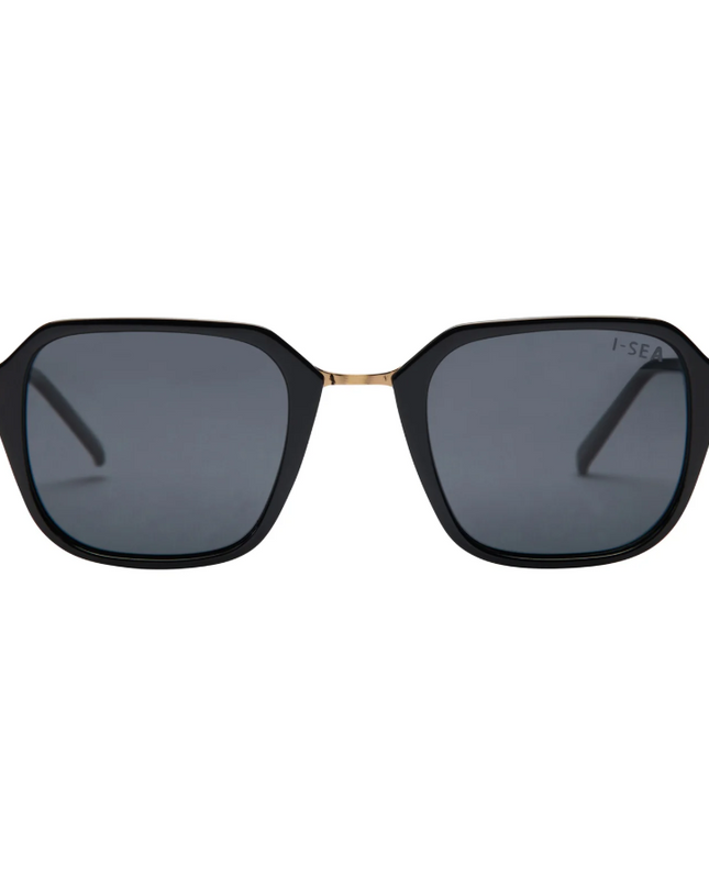 I-SEA Riley Black/Smoke Sunglasses