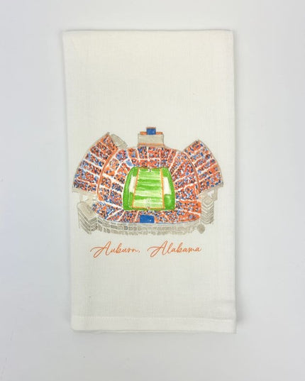 Auburn Football Stadium Towel Kitchen Towels in  at Wrapsody