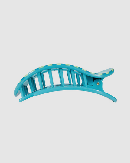 Teleties Cabana Cutie Round Flat Clip Medium Hair Accessories in at Wrapsody