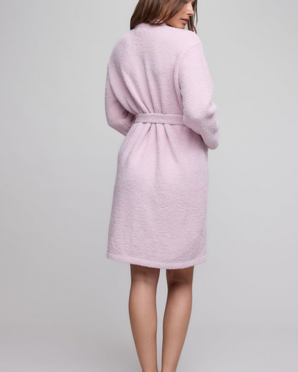 Barefoot Dreams CozyChic Solid Robe - Petal Loungewear in at Wrapsody