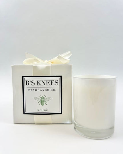 B's Knees 1-Wick Candle in Gardenia Candles in  at Wrapsody