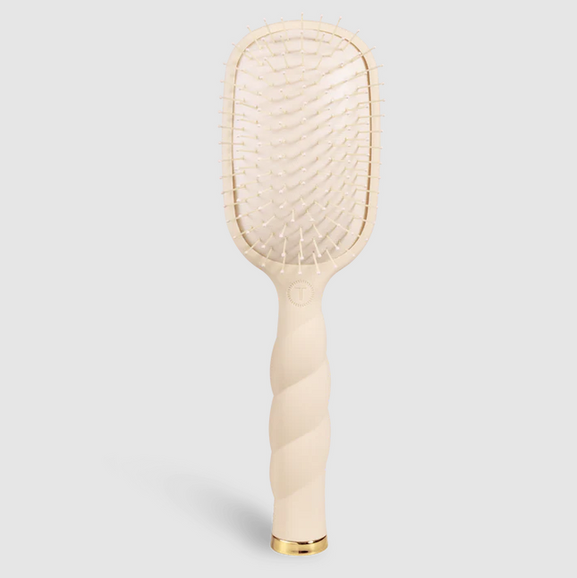 Teleties Medium Hair Detangler Tan Hairbrush Hair Accessories in at Wrapsody