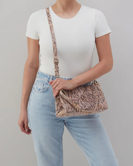 Hobo Seneca Shoulder Crossbody in Summer Safari Handbags in at Wrapsody