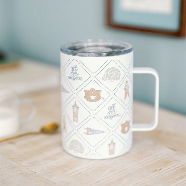 AU Watercolor Icons Mug Drinkware in at Wrapsody