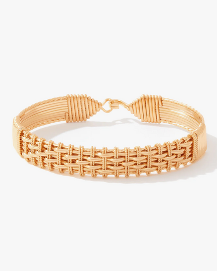 Ronaldo Hidden Gem Bracelet in Gold Bracelets in 6.5 at Wrapsody