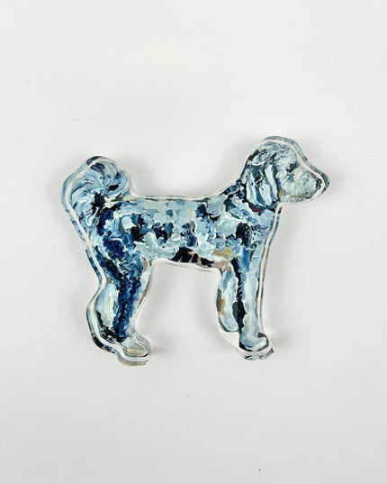 Aussiedoodle Acrylic Block Home Decor in  at Wrapsody