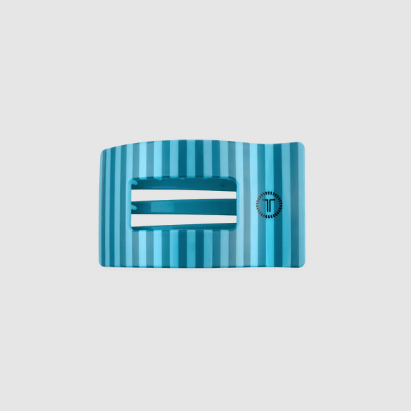 Teleties Splash Zone Rectangle Flat Clip Small Hair Accessories in at Wrapsody