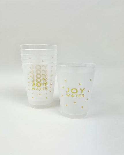 Joy Water Frost Flex Cups Set of 6 Drinkware in at Wrapsody