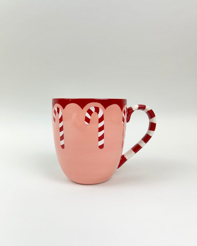 Provence Candy Cane Mug Drinkware in at Wrapsody