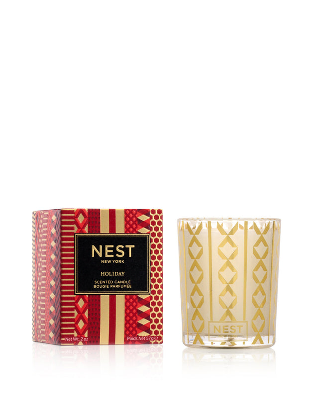 Nest Votive Candle 2oz Candles in Holiday at Wrapsody