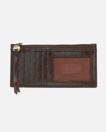 Hobo Carte Card Case in Coffee Galaxy Wallets in  at Wrapsody