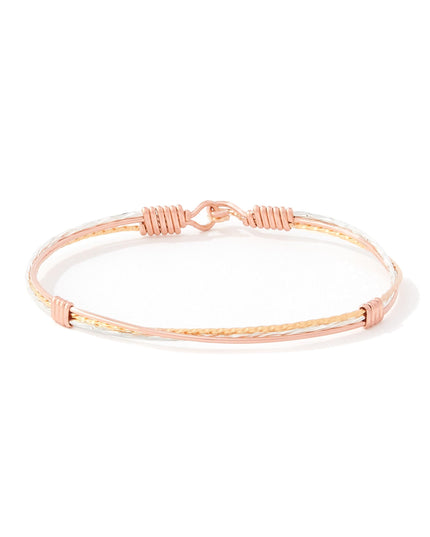 Ronaldo Dare To Dream Rose Gold/Gold Bracelet Bracelets in 6.75 at Wrapsody