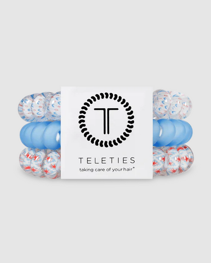 Teleties Sweet Liberty Large Hair Ties Hair Accessories in at Wrapsody