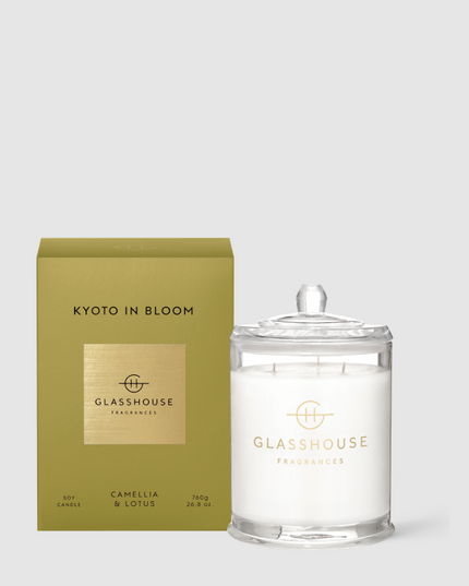 Glasshouse Candle Kyoto In Bloom 26.8oz Candles in at Wrapsody