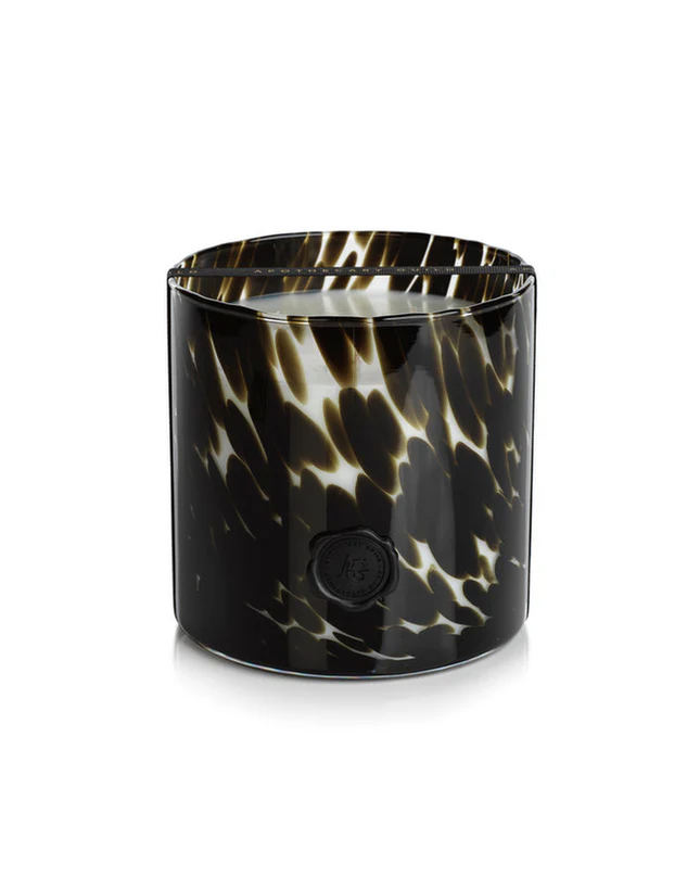 Opal Glass Black Fig 3-Wick Candle Candles in at Wrapsody