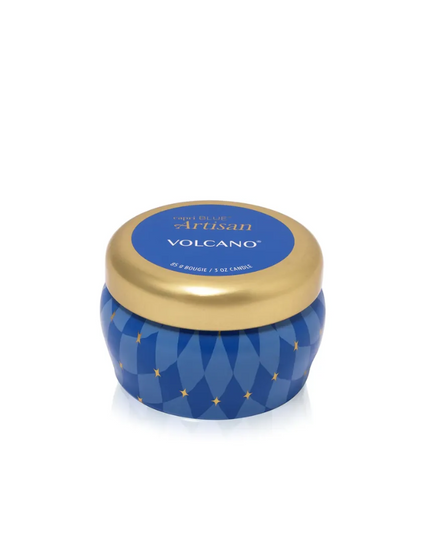 Capri Blue Winter Bazaar Mini Tin Candle - Volcano Candles in at Wrapsody