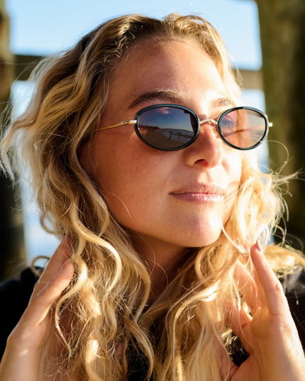 I-SEA Eloise Black/Cocoa Sunglasses