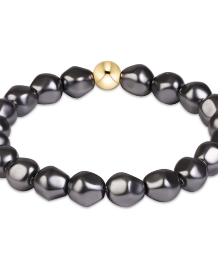 Enewton Classic Admire Bracelet Dark Grey Pearl Bracelets in at Wrapsody