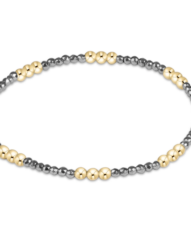 Enewton Joy 2mm Bracelet Faceted Silver Hematite Bracelets in at Wrapsody