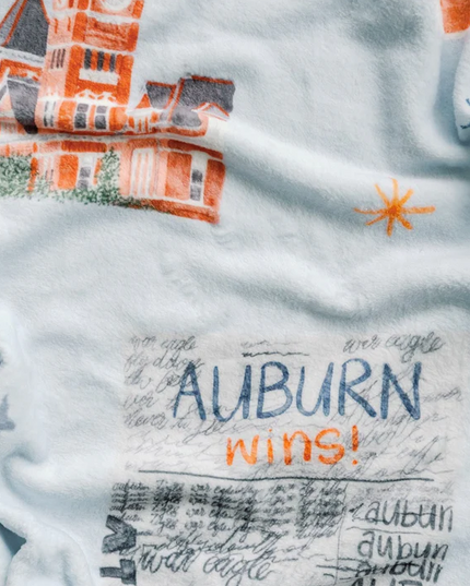 Auburn University Blanket Blankets & Throws in at Wrapsody