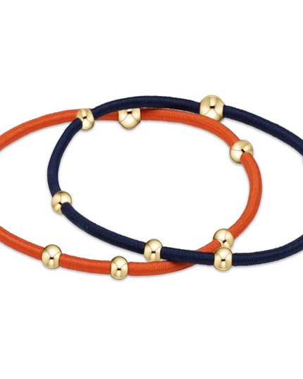 Enewton Gameday Essentials Set - Bright Orange/Navy Hair Accessories in at Wrapsody