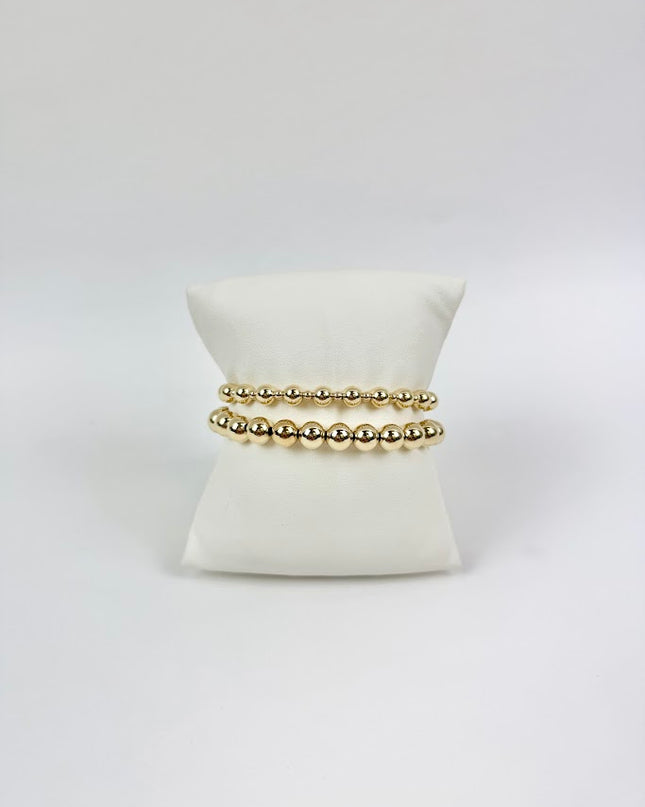 Enewton Classic Gold Grateful 6mm/8mm Bracelet Set Bracelets in at Wrapsody