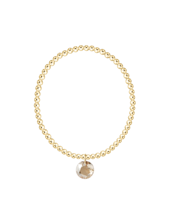 Enewton Reflection Charm Classic 3mm Bracelet Bracelets in 11 at Wrapsody