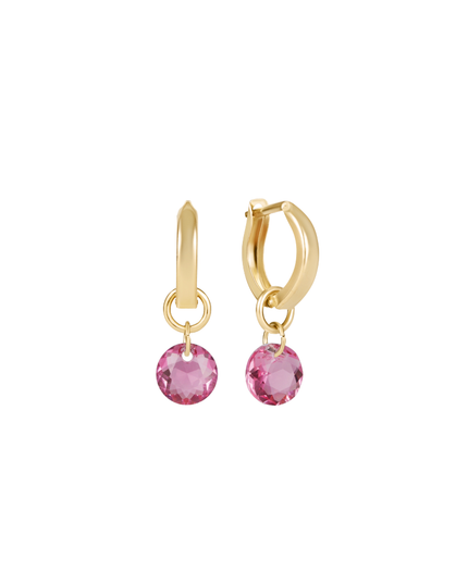 Enewton Reflection Small Charm Huggie Hoop Earrings in 10 at Wrapsody