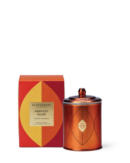Glasshouse Candle 13.4oz Harvest Muse Candles in at Wrapsody