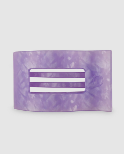 Teleties Lavender Mist Rectangle Flat Clip Medium Hair Accessories in at Wrapsody